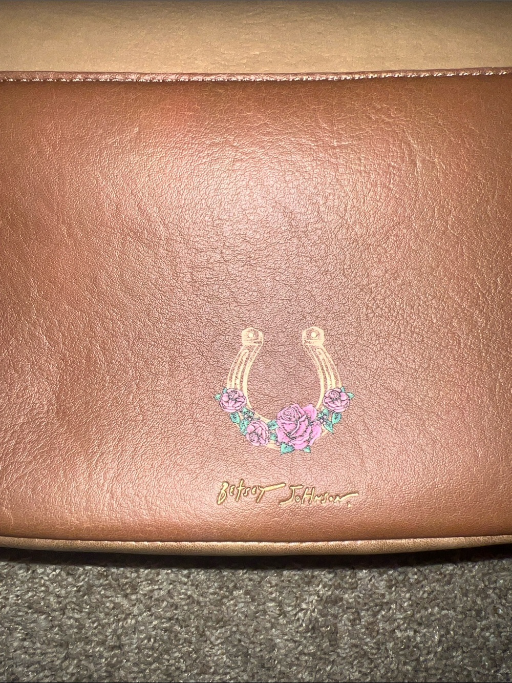 Betsey Johnson The Mane Event Horse Embroidered Shoulder Bag - Picture 3 of 6